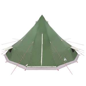 Tipi stan se střechou Zelená 560 x 560 x 300 cm taft - obrázek 10