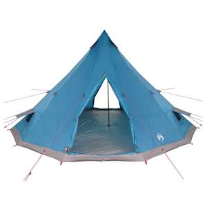 Tipi stan se střechou s úložištěm Modrá 560 x 560 x 300 cm taft - obrázek 4
