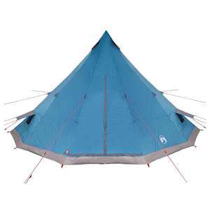 Tipi stan se střechou s úložištěm Modrá 560 x 560 x 300 cm taft - obrázek 10