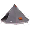 vidaXL Tipi telk katusega Hall ja oranž 560 x 560 x 300 cm taft