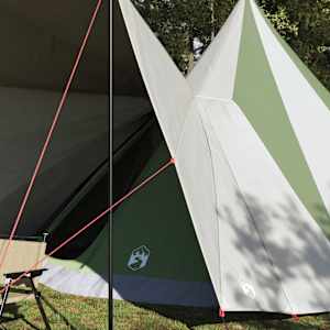 Tipi stan se střechou Zelená 510 x 690 x 330 cm taft - obrázek 3