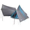 vidaXL Tipi telk katusega ladustamisega Sinine 510 x 690 x 330 cm taft