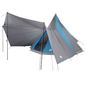 vidaXL Tipi telk katusega ladustamisega Sinine 510 x 690 x 330 cm taft
