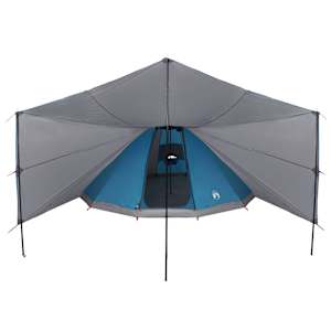 Tipi stan se střechou s úložištěm Modrá 510 x 690 x 330 cm taft - obrázek 4