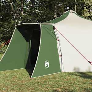 Tipi stan se střechou Zelená 492 x 492 x 275 cm taft - obrázek 3