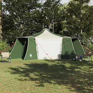 Tipi stan se střechou Zelená 492 x 492 x 275 cm taft - obrázek 1