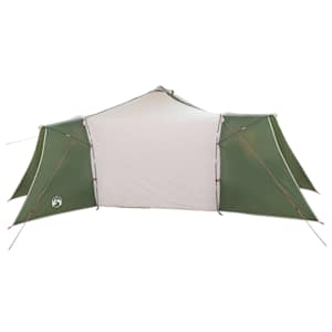 Tipi stan se střechou Zelená 492 x 492 x 275 cm taft - obrázek 5