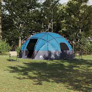 Šotor z dome s streho Modra 475 x 475 x 235 cm tafeta