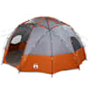 vidaXL Kupolitelgid katusega Hall ja oranž 475 x 475 x 235 cm taft