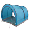 vidaXL Rattahoidla telk katusega Sinine 256 x 222 x 182 cm taft
