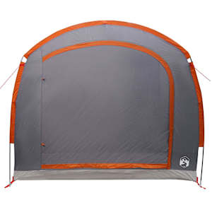 Stan se střechou Šedá a oranžová 268 x 240 x 191 cm Polyester - obrázek 2
