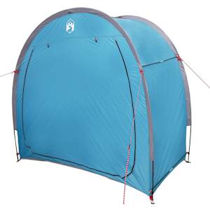 vidaXL Rattahoidla telk 210 x 90 x 174 cm Veekindel Sinine