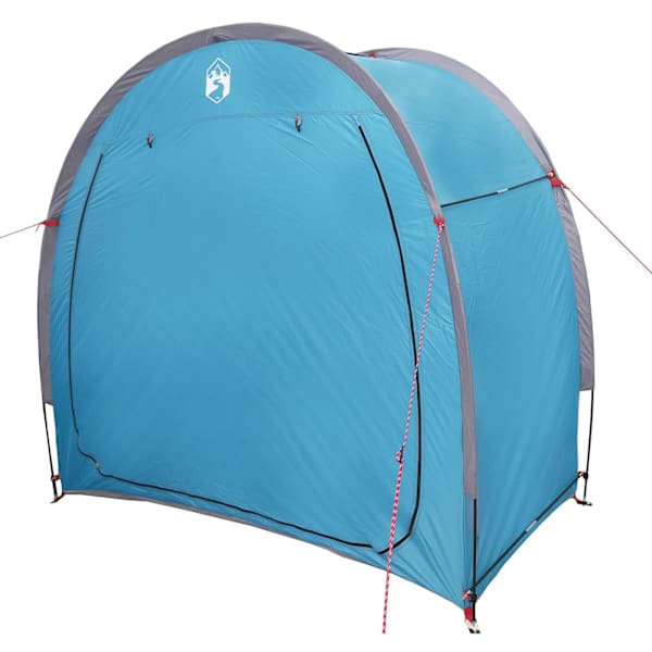 vidaXL Rattahoidla telk 210 x 90 x 174 cm Veekindel Sinine