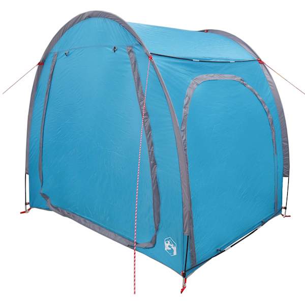 vidaXL Rattahoidla telk 210 x 156 x 180 cm Veekindel Sinine