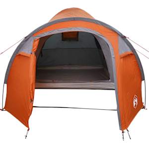Stan s kopulí Kopule Šedá a oranžová 384 x 254 x 170 cm - obrázek 4