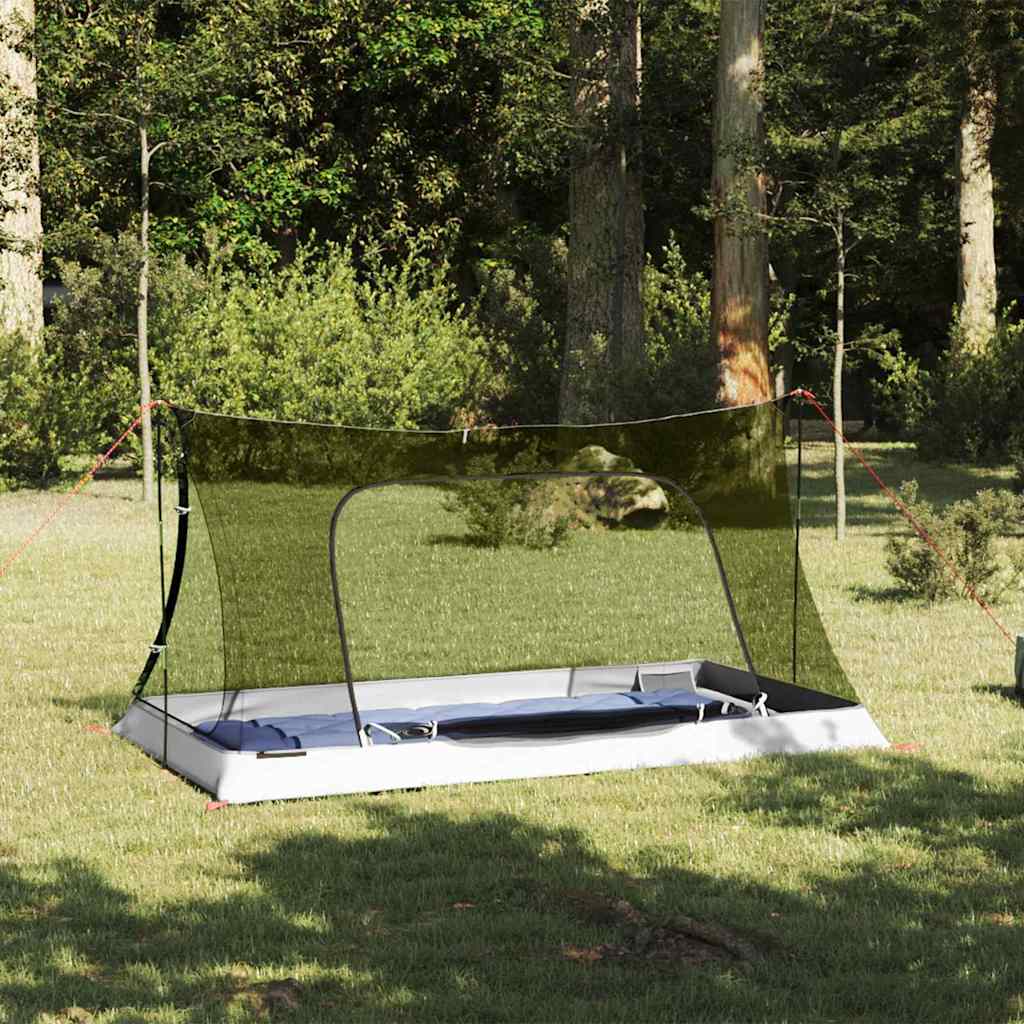 Sisäteltta Musta 220 x 128 x 110 cm Verkko