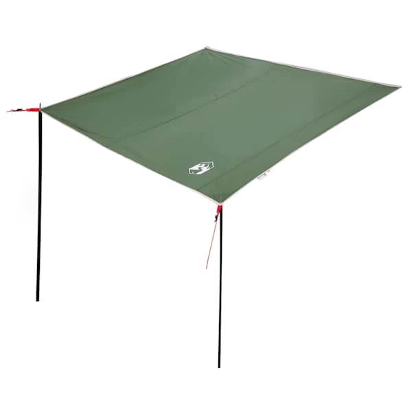 vidaXL Karavan Kattepanus 240 x 300 cm Veekindel Roheline taft