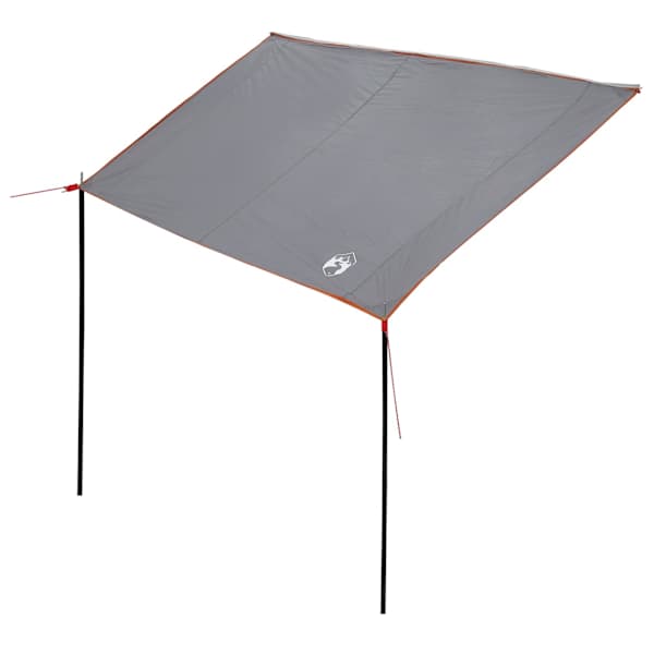 vidaXL Karavan Kattepanus 240 x 300 cm Veekindel Hall ja oranž taft