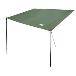 vidaXL Karavan Kattepanus 240 x 460 cm Veekindel Roheline taft