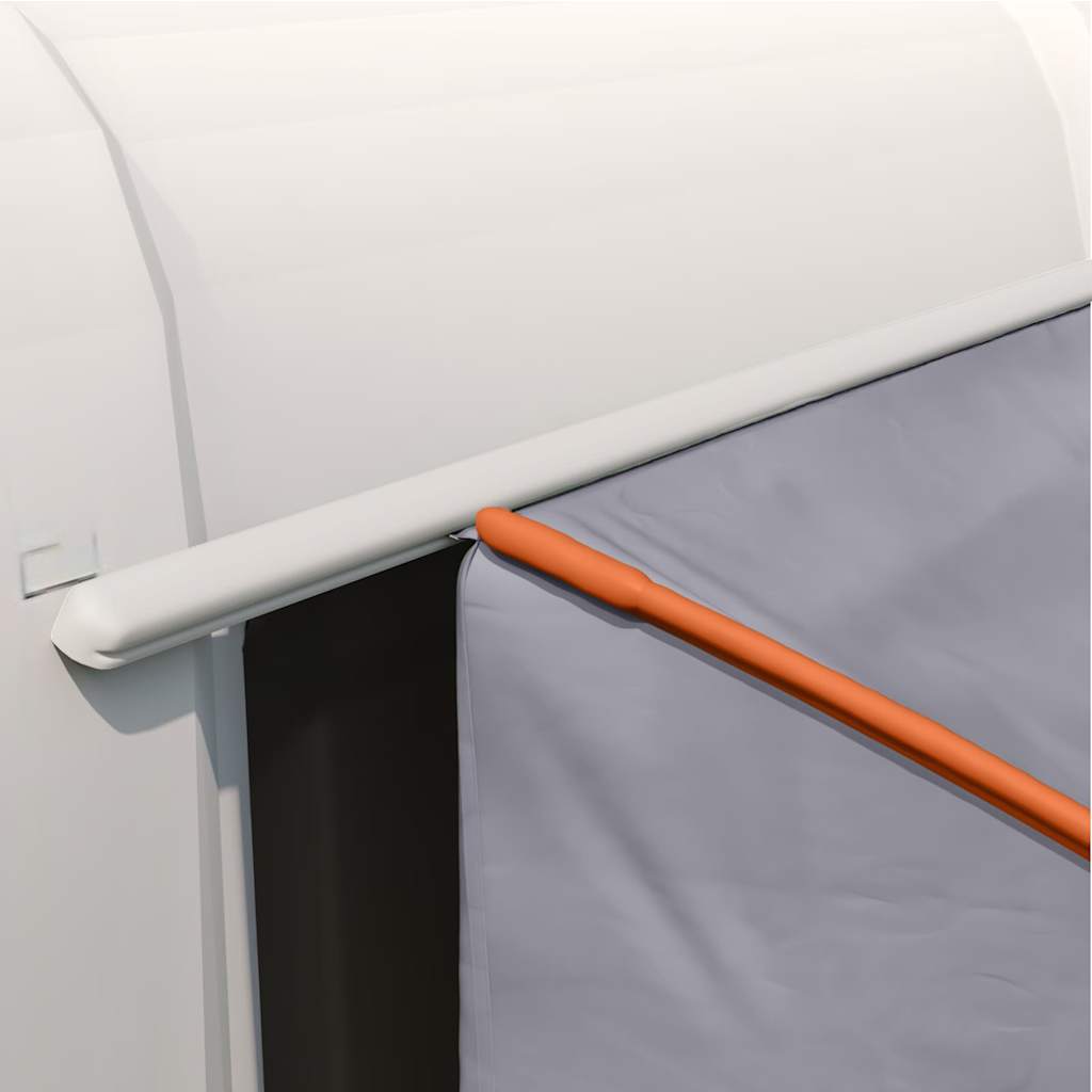 Takaluukkuteltta Harmaa ja oranssi 194 x 180 x 210 cm taffeta - Image 3