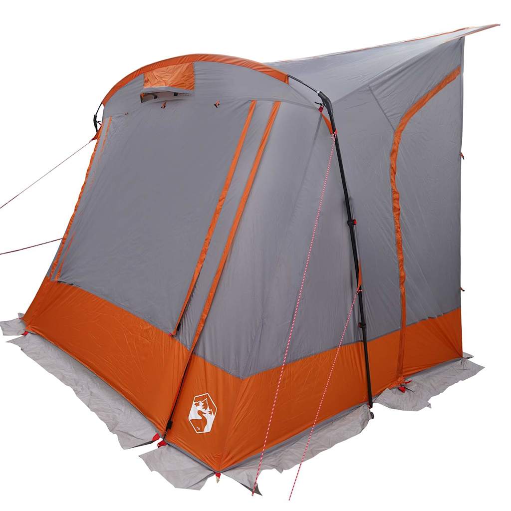 Teltta Harmaa ja oranssi ja musta 285 x 255 x 245 cm Polyesteri