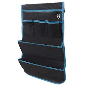 vidaXL Hoiustamise kott ladustamisega Must 66 x 40 cm oxford