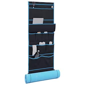Skladovací sáček s úložištěm Černá a modrá 161 x 58,5 cm oxford - obrázek 3