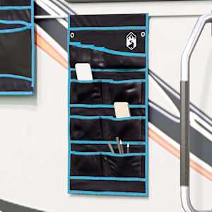 Vrečka za shranjevanje Črna in modra 63,5 x 40 cm oxford