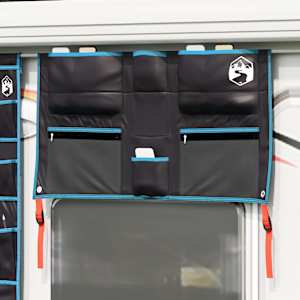 Vrečka za shranjevanje Črna in modra 98 x 47 cm oxford