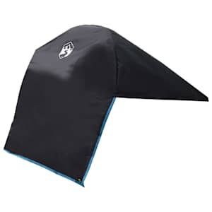 vidaXL Ilukilp Must ja Sinine 108 x 76 cm oxford