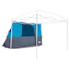 vidaXL Sisetelk katusega ladustamisega Sinine 280 x 220 x 176 cm taft