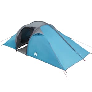 vidaXL Tunnelitelk katusega &otilde;huavaga Sinine 510 x 240 x 156 cm taft