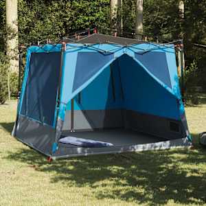 Notranji šotor s streho Modra 291 x 291 x 240 cm tafeta