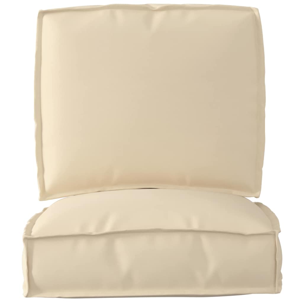 Pallet Kussen Set 2 pcs Beige Oxford Stof image 4