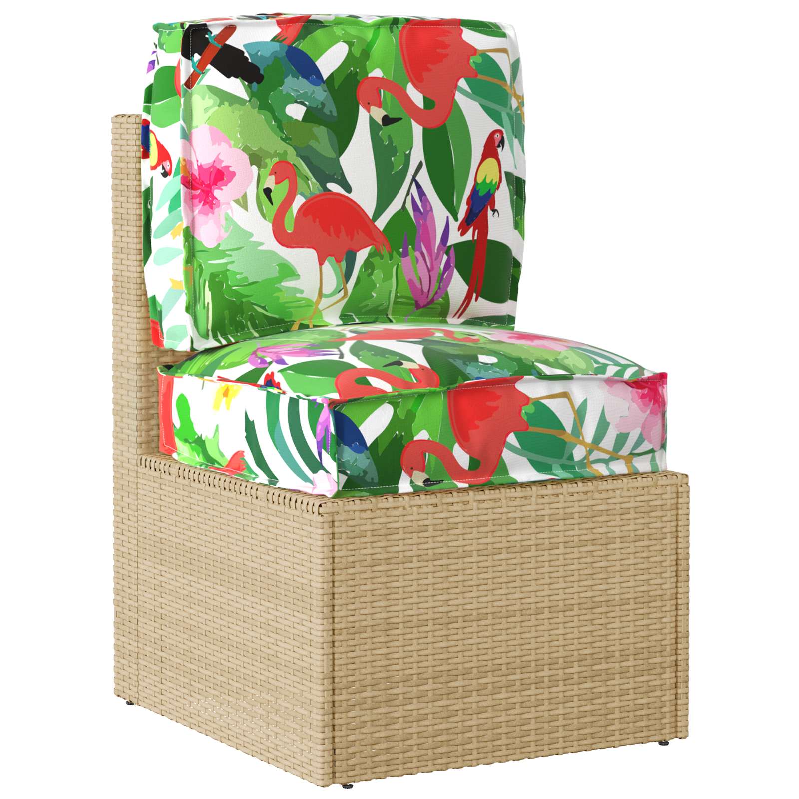 Pallet Kussen Set Bloemen 2 pcs Tropische Jungle Oxford Stof image 2