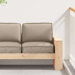 Set blazin za palete 2 pcs Taupe Oxford tkanina