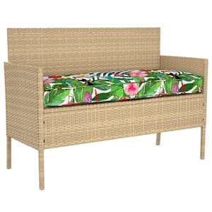 Sada polštářů na paletu 2 pcs Tropická džungle 100 x 40 x 8 cm - obrázek 3