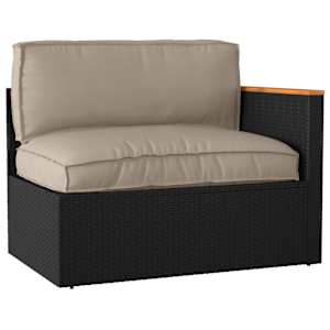 Sada polštářů na paletu 2 pcs Taupe Oxford látka - obrázek 3