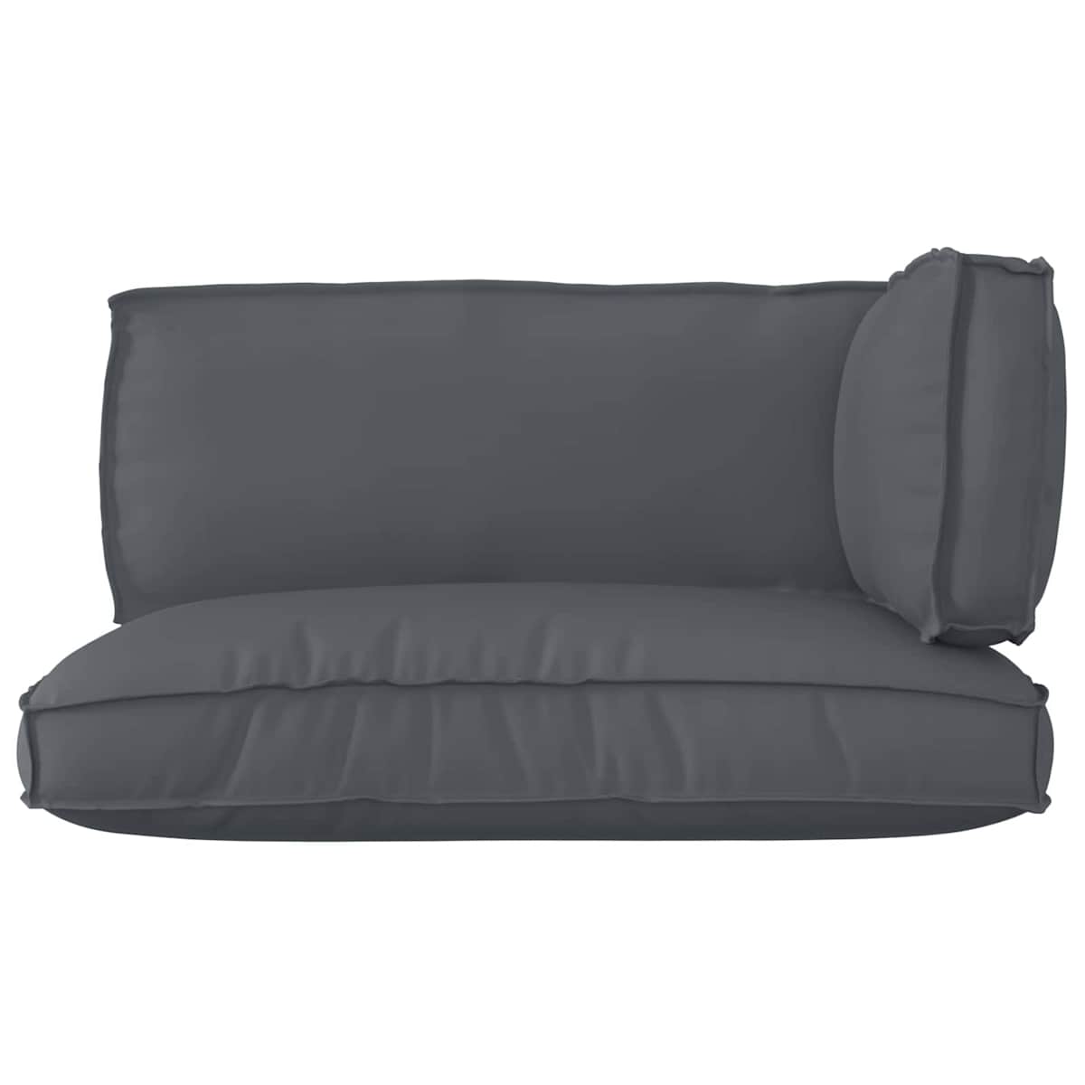 Palle Pudesæt Oxford stof Antracit 120 x 80 x 52 cm - Billede 2