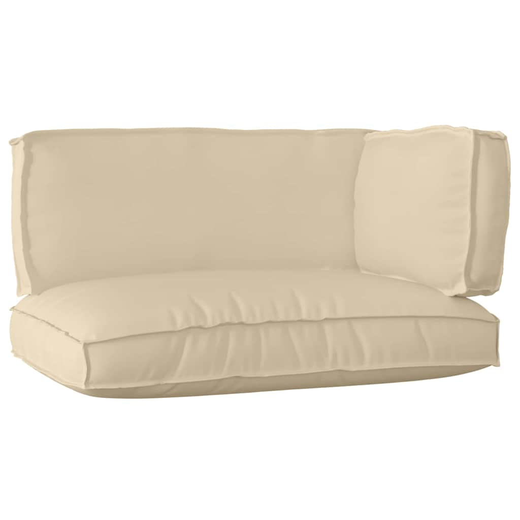 Pallet Kussen Set 3 pcs Beige Oxford Stof image 2