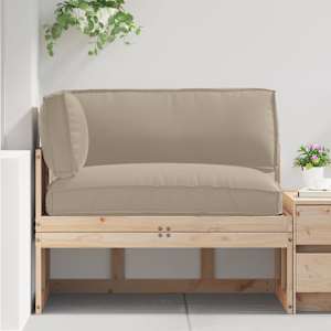 Set blazin za palete 3 pcs Taupe Oxford tkanina