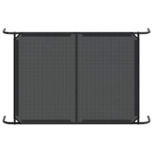 Vyvýšený pelíšek pro psy černý 130x80x20 cm Textilén a ocel - obrázek 6