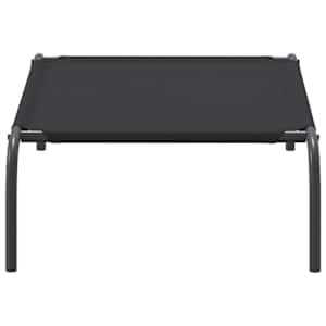 vyvýšený pelíšek pro psy vidaXL černý 90x50x20 cm Oxford Fabric a ocel - obrázek 5