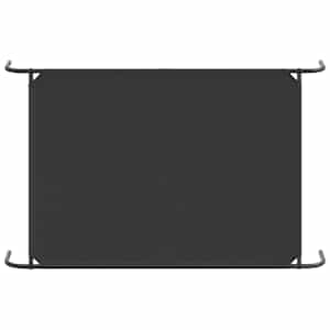 vyvýšený pelíšek pro psy vidaXL černý 130x80x20cm Oxford Fabric a ocel - obrázek 6