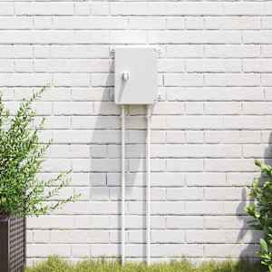 Ovládací skříň Šedá 25 x 13 x 24 cm ABS plast - obrázek 1
