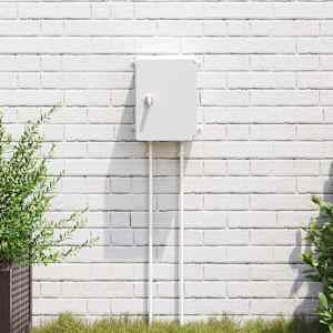 Nadzorna omara Siva 28 x 13 x 28 cm ABS plastika