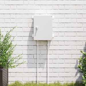 Nadzorna omara Siva 32 x 13 x 33 cm ABS plastika