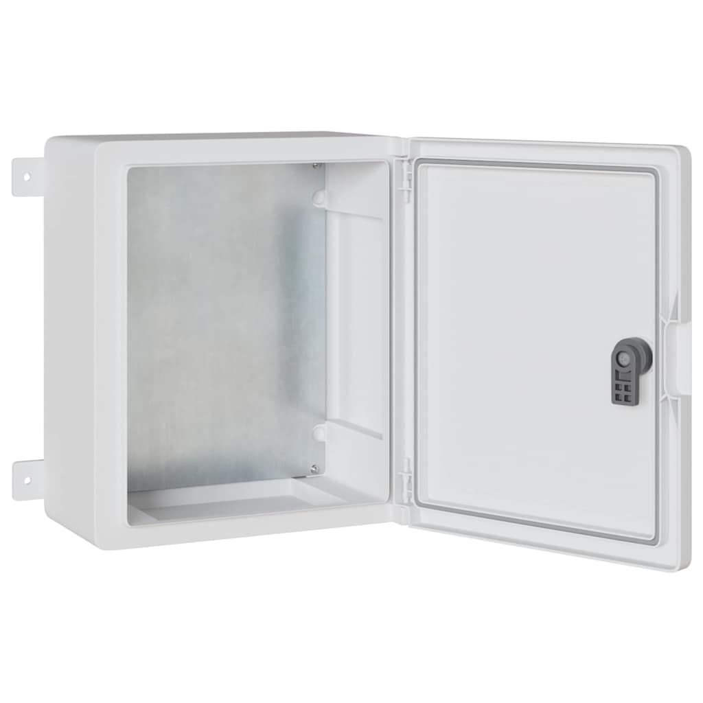Vezérlőszekrény Szürke 30 x 16.5 x 35 cm ABS Műanyag 