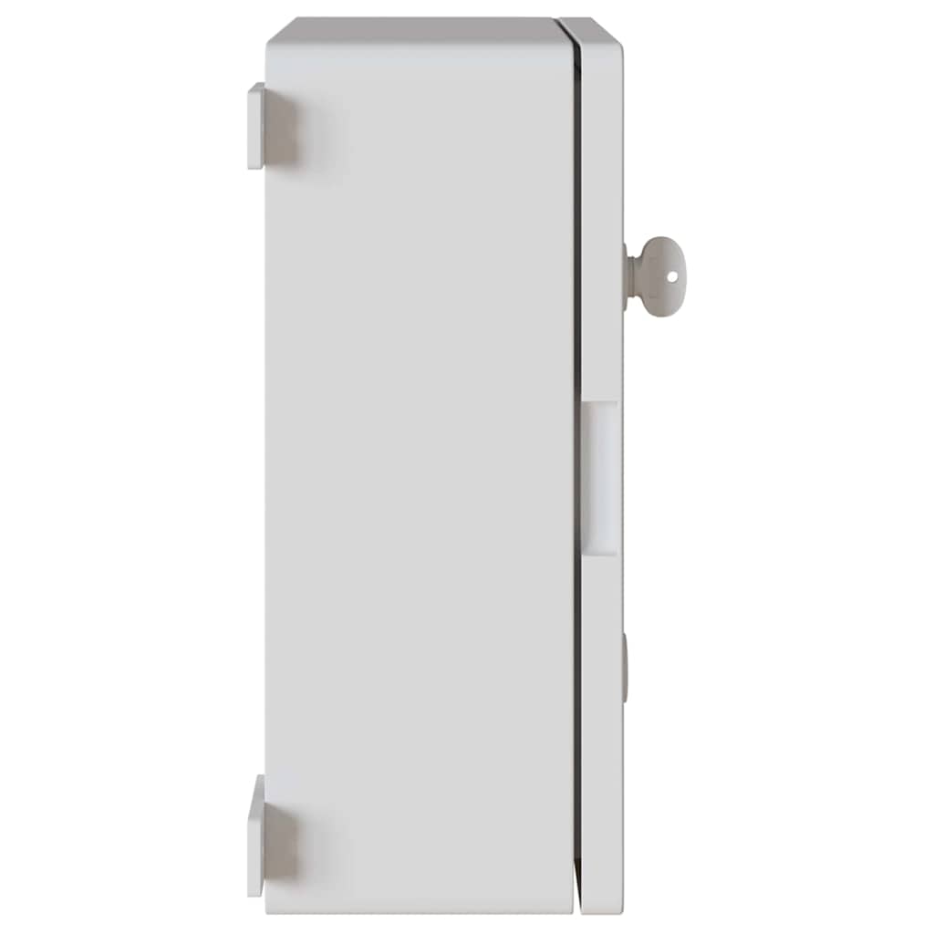 Vezérlőszekrény Szürke 30 x 19.5 x 40 cm ABS Műanyag 