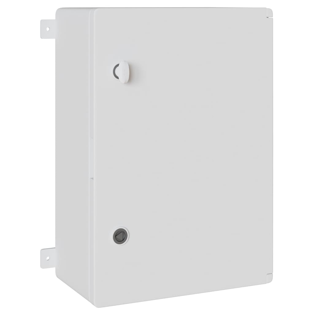 vidaXL Ovládací kabinet Sivá 35 x 19,5 x 50 cm ABS plast